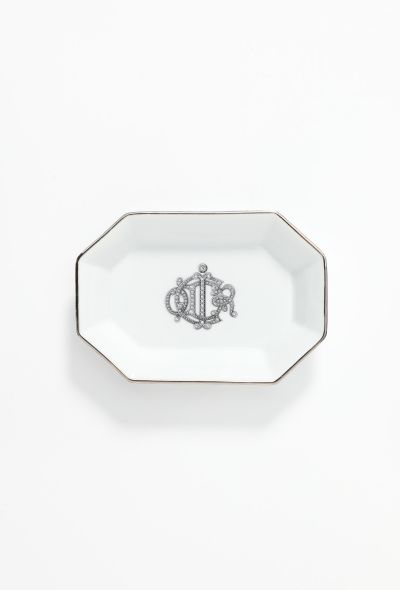 Christian Dior Vintage Limoges Porcelain Vide Poche - 1