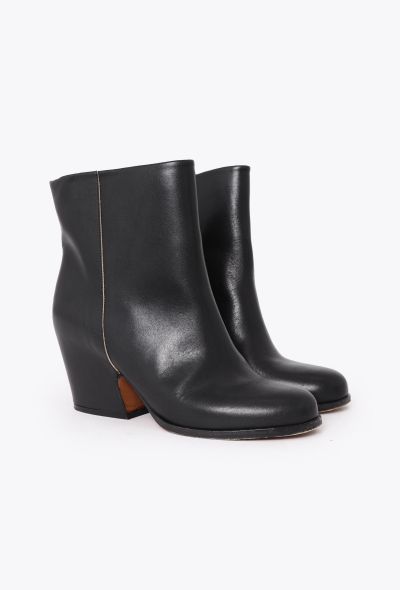 Maison Margiela 2022 Calfskin Angled Ankle Boots - 2
