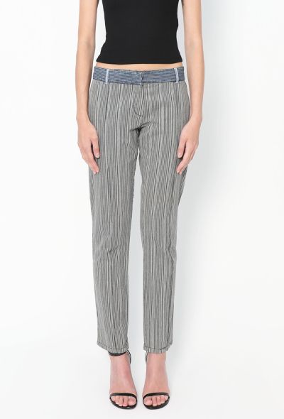 Balenciaga 2001 Tapered Pinstripe Jeans - 2
