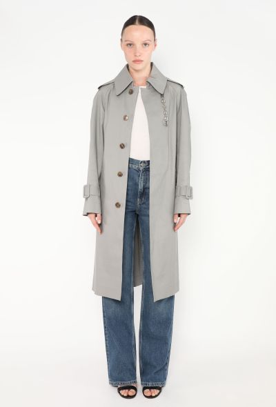 Balenciaga Belted Mackintosh Trench Coat - 2
