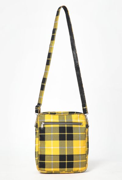 Comme des Garçons Plaid Messenger Bag - 1