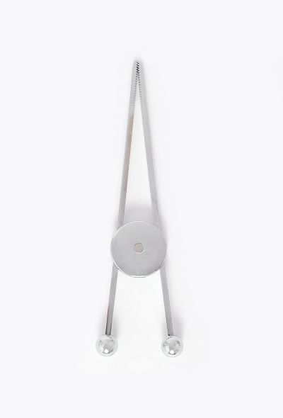 Vintage Objects & Decor 1930s Art Deco Jacques Adnet Sugar Tongs - 1