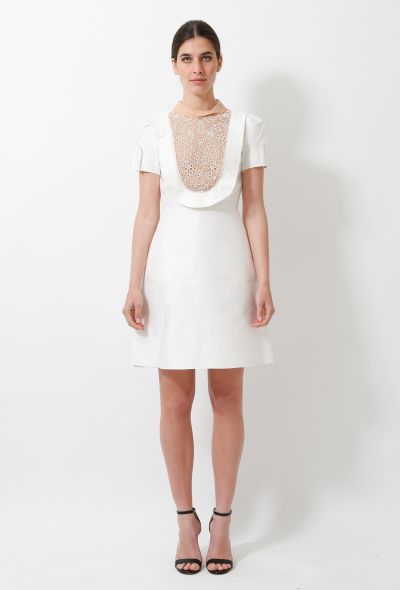 Valentino S/S 2013 Lace Bib Dress - 1