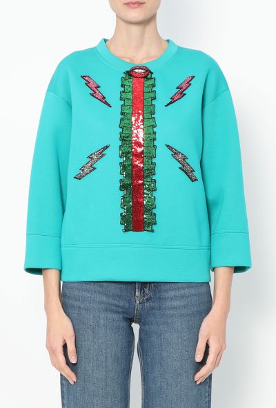 Gucci 2016 Sequin Embellished Pullover - 1