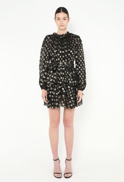 Dolce & Gabbana 2019 Lamé Polka Dot Dress - 2