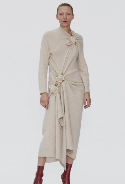 Céline Brooch Knit Dress - F/W 2018 - 2