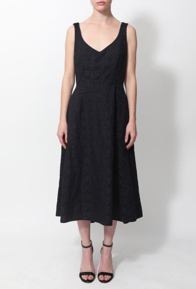 Comme des Garçons 2019 "CDG" Logo Flared Dress - 2