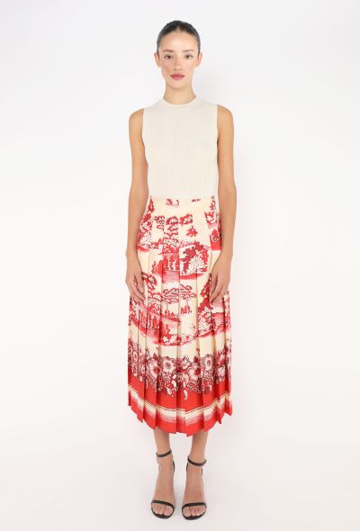 Gucci Porcelain Jardin Skirt, Resort 2017 - 1