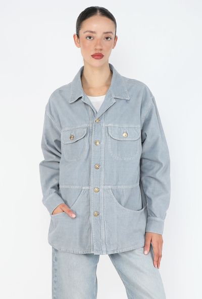 Céline Corduroy Car Jacket, 2022 - 1