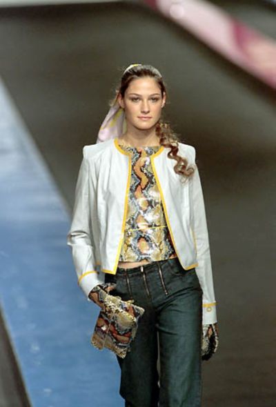 Chanel Iconic S/S 2000 Python Top - 2