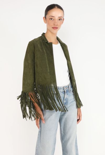 Fringe Suede Jacket, 1980s - 1