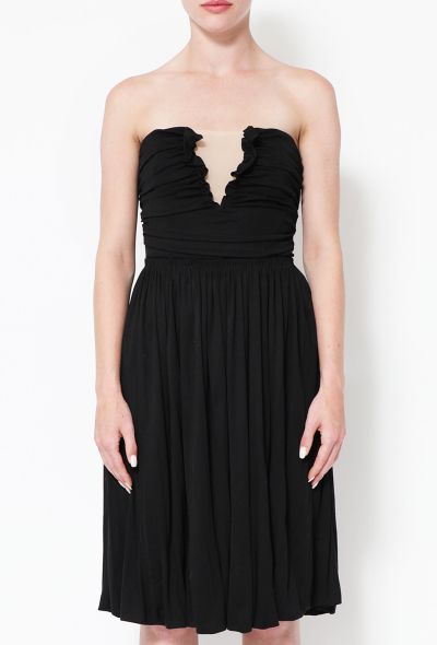 Bottega Veneta Ruched Silk Dress - 2