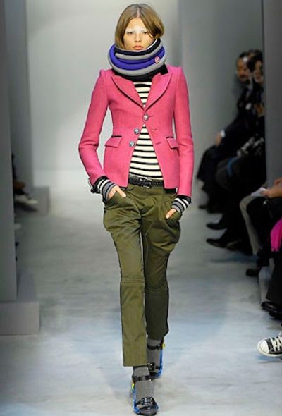 Balenciaga Pink Collegiate Blazer, F/W 2007 - 2