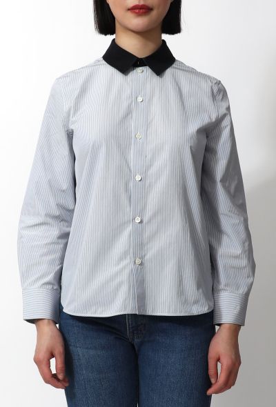 Balenciaga 2016 Classic Striped Shirt - 1