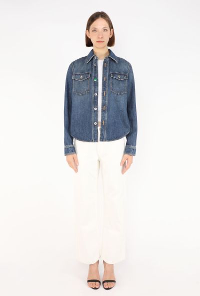 Bottega Veneta Washed Denim Overshirt, 2022 - 2