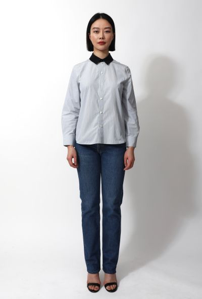 Balenciaga 2016 Classic Striped Shirt - 2