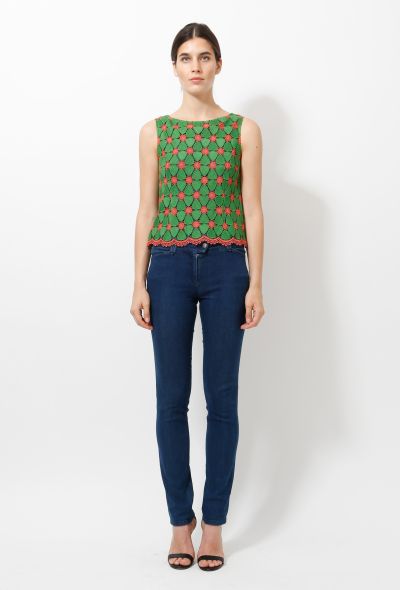Comme des Garçons 90s 'Robe de Chambre' Lace Top - 2