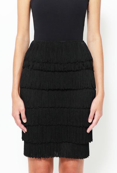 Jean Paul Gaultier '80s Tiered Tassel Skirt - 1