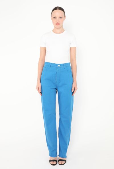 Céline Frayed Hem Jeans – Azure Blue (Pre-Fall 2018) - 1