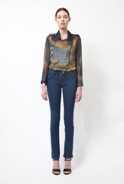 Christopher Kane Silk Biker Jacket - 2