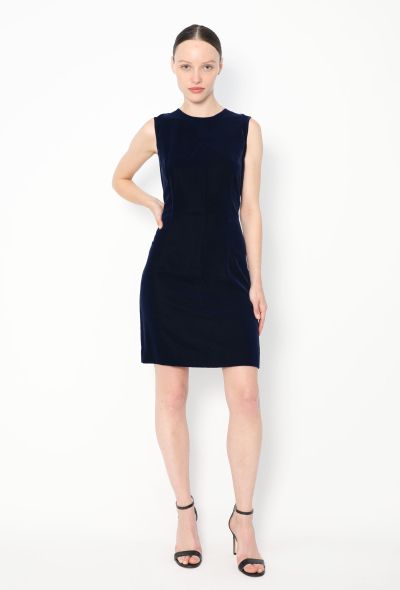 Comme des Garçons '90s Velvet Shift Dress - 2