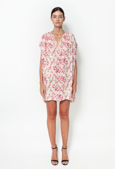 Balenciaga 2011 Floral Silk Tunic Dress - 1