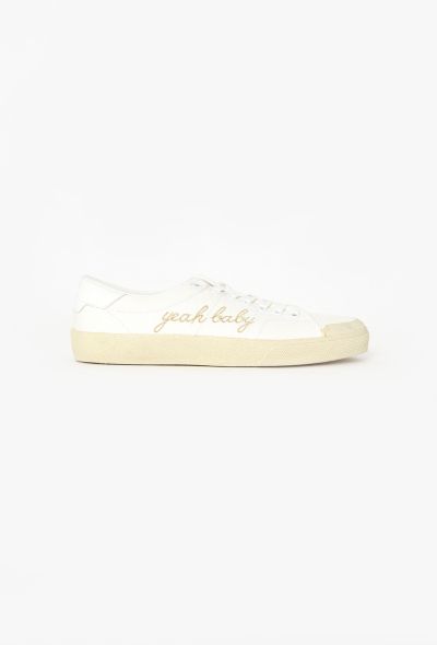 Saint Laurent 2015 'Yeah Baby' Canvas Sneaker - 1