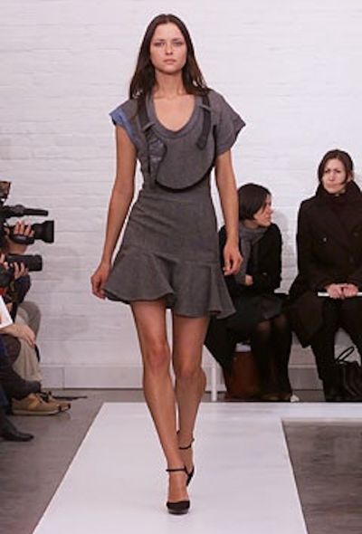 Balenciaga 2002 Woven Ruffled Skirt - 2