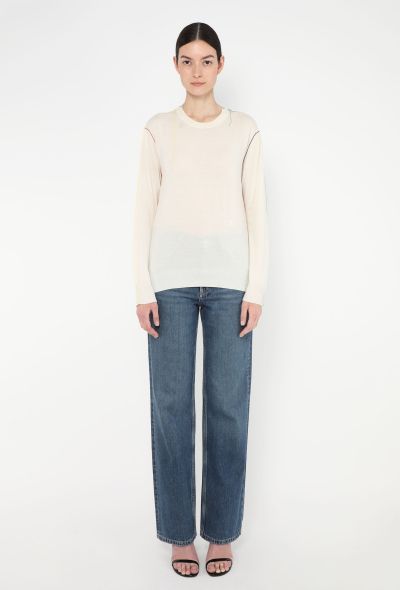 Céline Deconstructed Seam Triomphe Sweater - 2