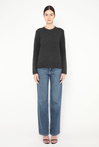 Toteme 2023 Chain Trim Knit Sweater - 2