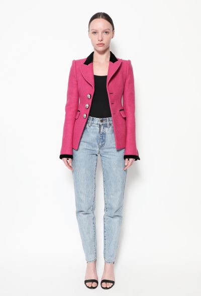 Balenciaga Pink Collegiate Blazer, F/W 2007 - 1