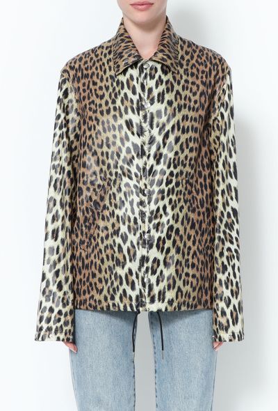 Céline 2021 Leopard Nylon Jacket - 1