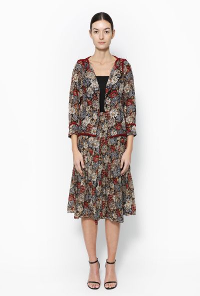 Ted Lapidus '80s Floral Ensemble - 1