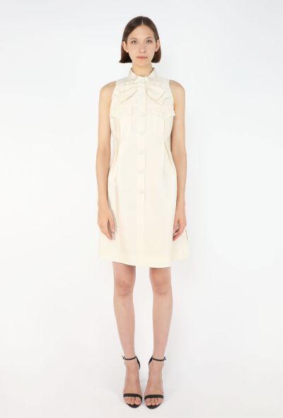 Chanel Piqué 'CC' Silk Dress - 2