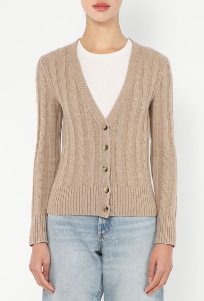 Céline Cable-Knit Cashmere Cardigan – 2011 Collection - 1
