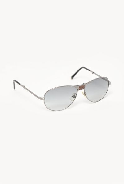Chanel '90s Foldable Aviator Sunglasses - 2