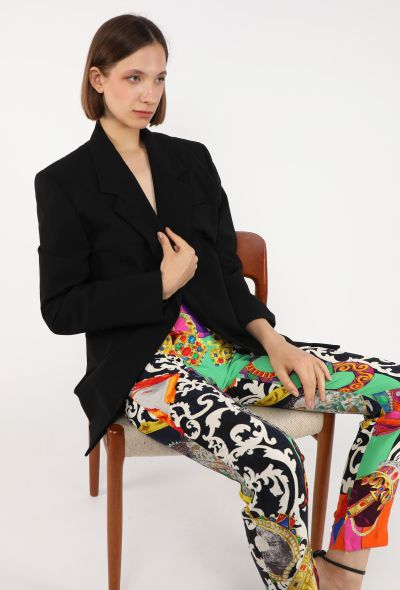 Gianni Versace Atelier Regalia Printed Pants, S/S 1991 - 1