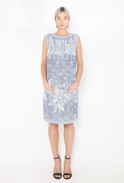 Chanel 2014 Floral Appliqué Dress - 1