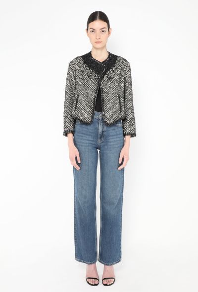 Jean Paul Gaultier Vintage Tweed Gradient Trim Jacket - 2
