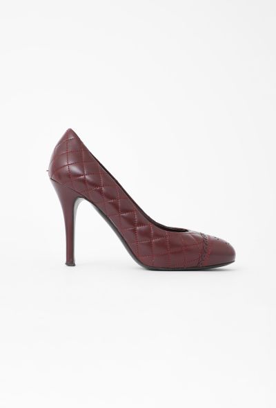 Chanel Quilted Leather 'CC' Pumps - 1