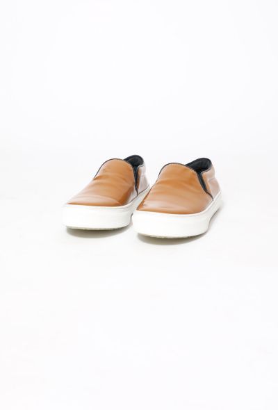 Céline 2014 Patent Slip-On Sneakers Cognac - 2