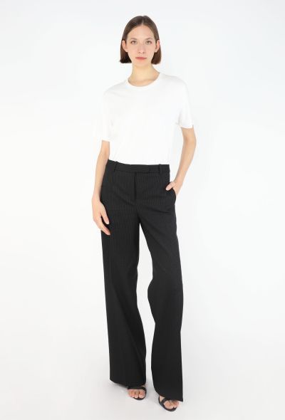 The Row Banew Pinstripe Wide-Leg Trousers, 2024 - 2