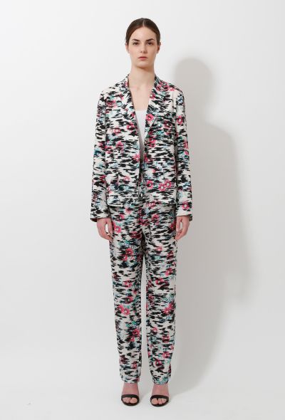 Balenciaga Floral Silk Suit - 1