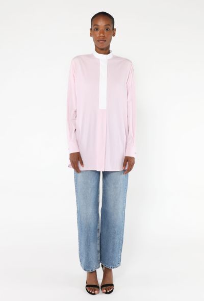 Céline Bicolor Cotton Tunic - 2
