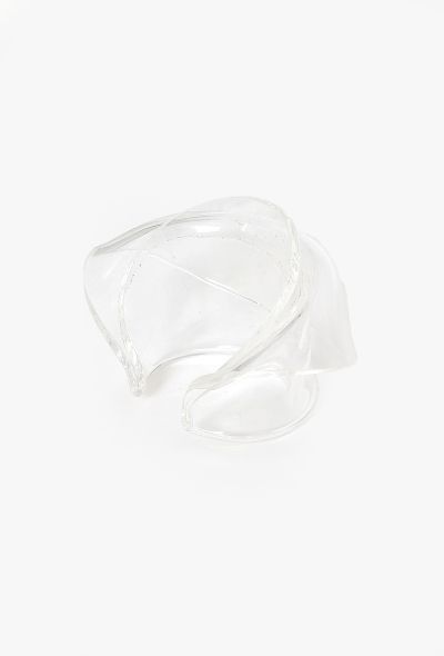 Balenciaga S/S 2012 Sculpted Lucite Cuff - 1