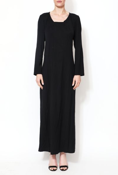 Comme des Garçons 90s Deconstructed Twill Dress - 2