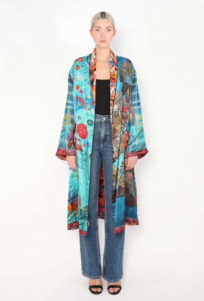 World Treasures Bokja 2023 Reversible Silk Kaftan - 2