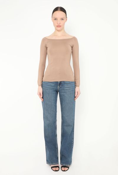 Valentino Ribbed Silk Top - 2