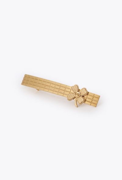 Chanel 'CC' Clover Barette - 2