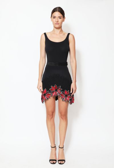 Rodarte S/S 2016 Beaded Silk Skirt - 1
